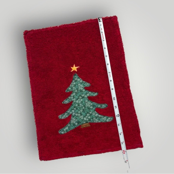 Lot/3 𝑯𝒂𝒏𝒅𝒎𝒂𝒅𝒆 Holiday Christmas Hand Towels 🎁 - Picture 8 of 16